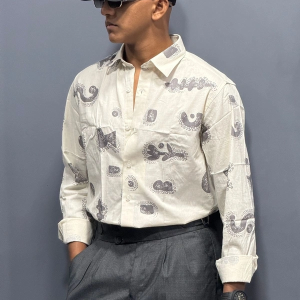 Full Sleeve Printed Shirt (XL)