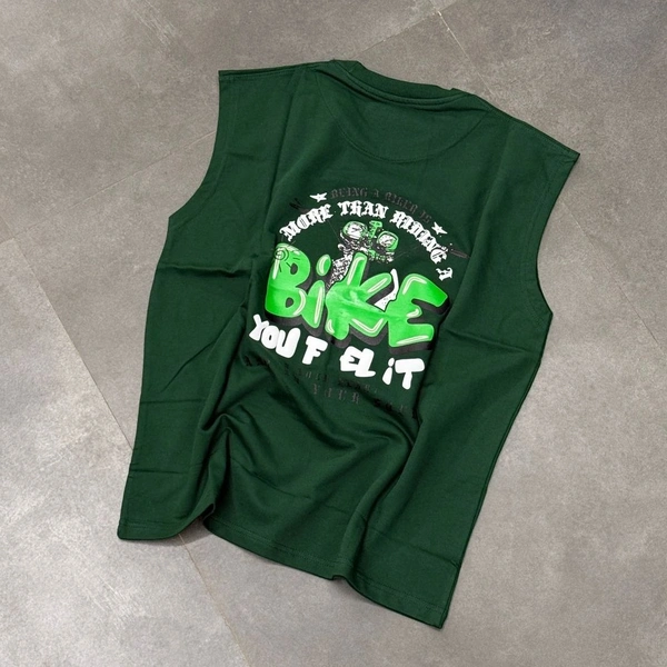 Sleeveless Tshirt (M,L)