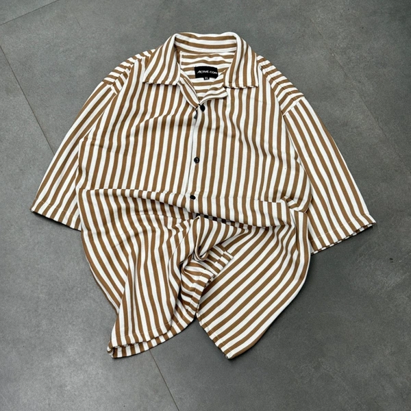 Five Sleeve Stripe Shirt (L,XL)