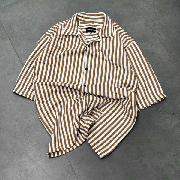 Five Sleeve Stripe Shirt (L,XL)