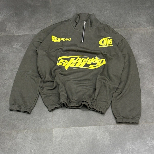 Full Sleeve Collar Tshirt (M)