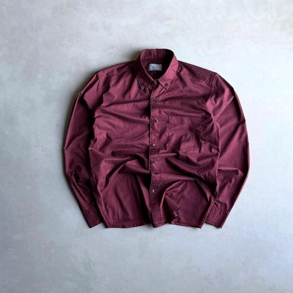 Full Sleeve Plain Shirt (L)