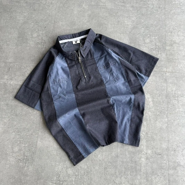 Denim Collar Five Sleeve (S,M,L)