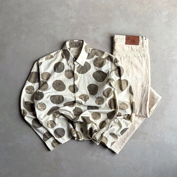 Full Sleeve Shirt+Baggy Jean (S,30)