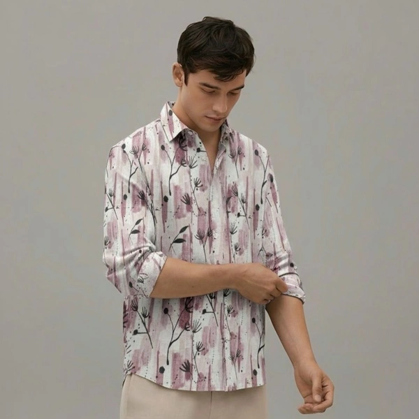 Full Sleeve Printed Shirt (M)