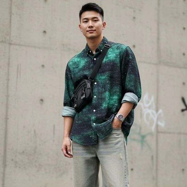 Full Sleeve Printed Shirt (S)