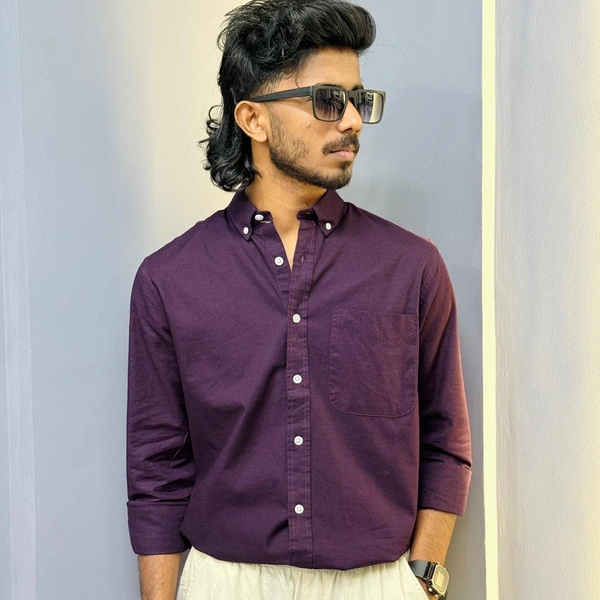 Full Sleeve Linen Shirts (XL)