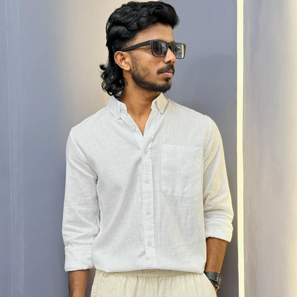 Full Sleeve Linen Shirts (XXL)