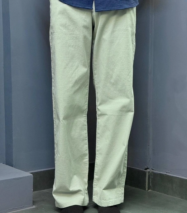 Olive Green Linen Pant (M,L)