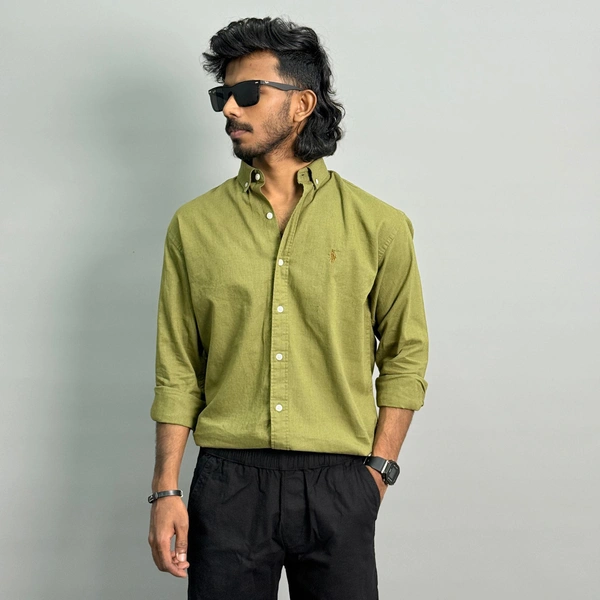 Linen shirt full sleeve (S,L)