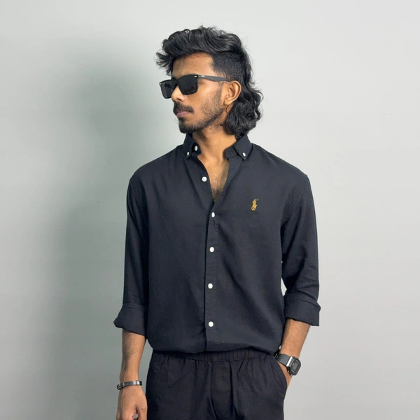 Linen shirt full sleeve (S,L)