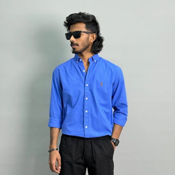 Linen shirt full sleeve (S)