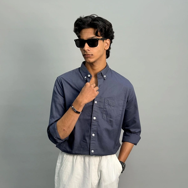 Full Sleeve Oxford Shirt (S,M)