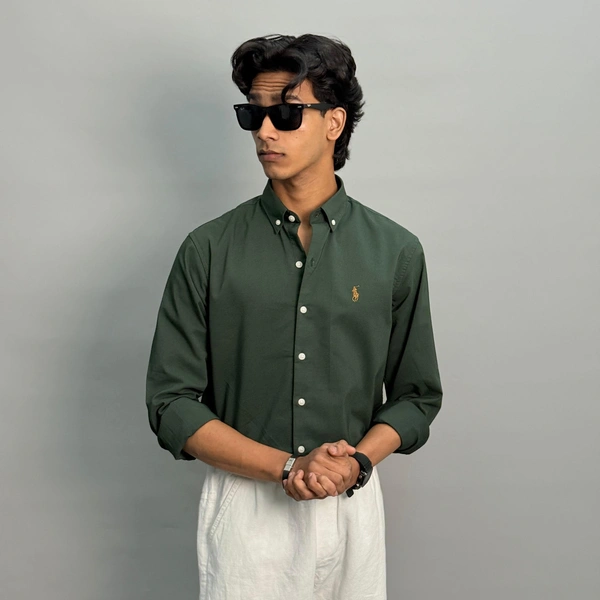 Full Sleeve Poly Lycra Shirts (M)