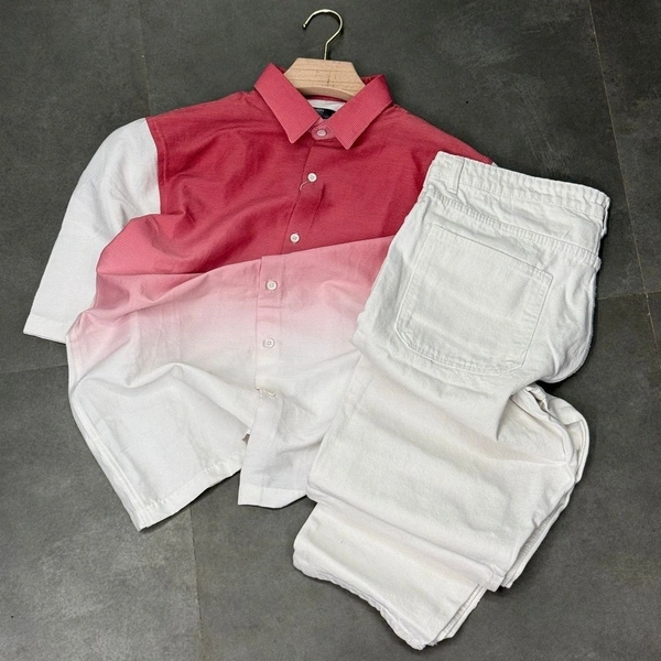 Half Sleeve Shirt +Baggy Jean (S) (30,34)