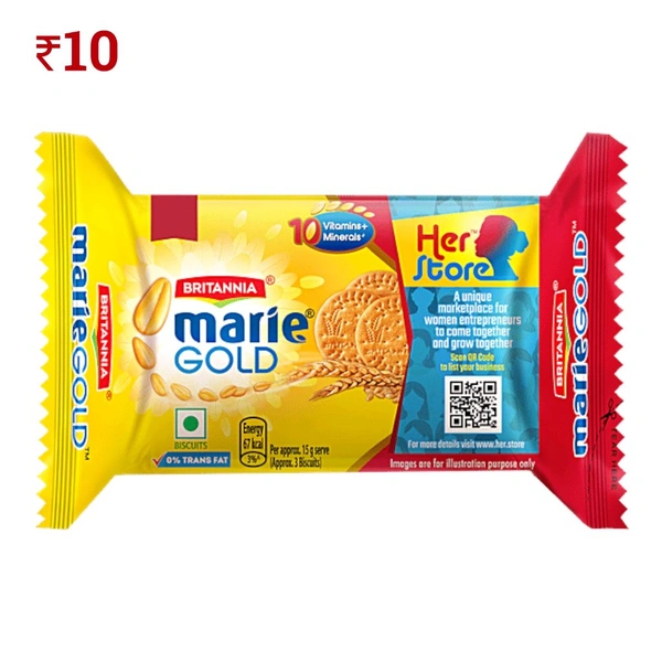 C43 Marie Gold ₹10 (12 Pcs)