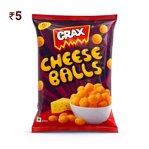 D98 Cheese Balls ₹5 (12×15)