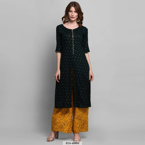 Diva Kurti with plazzo - 3XL