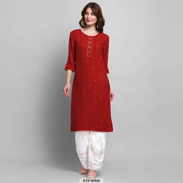 Diva Kurti with plazzo - 3XL