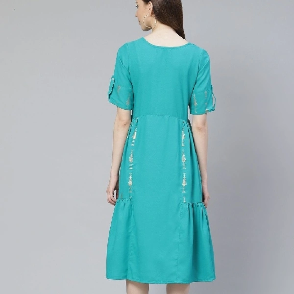 Women's Straight Crepe Kurta - XXXL
