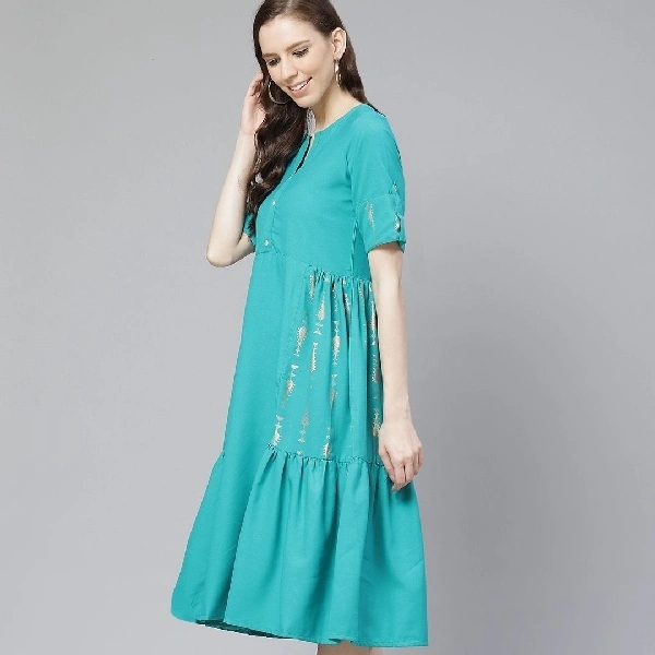 Women's Straight Crepe Kurta - XXXL