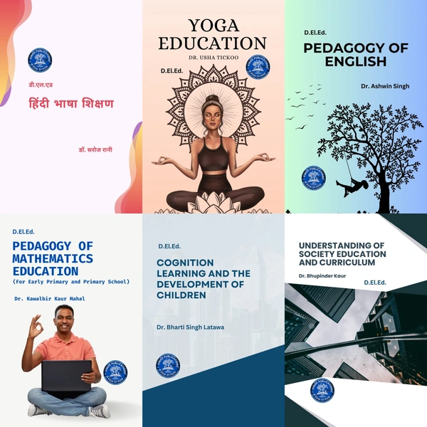 Vinod D.El.Ed. BOOKS (Complete COURSE Set) ALL SUBJECTS (Total 17 Books) English Medium ( BEST-SELLER ) Vinod Publications - Dr. Bharti Singh Latawa, Dr. Bhupinder Kaur, Manmohan Singh Saini, Dr. Raman Preet Kaur, Dr. Mandeep Kaur, Dr. Rajni Jagga, Kirandeep Kaur, Dr. Amandeep, Dr. Shruti Mehta, Dr. Sanjay Rana, Dr. Archana Joshi, Navneet Kaur, Paramjit Kaur, Dr. Tajinder Kour, Ms. Rajni Koul, Dr. Majeet Kaur Gill, Deepika Mehta, Dr. Saroj Rani, Dr. Usha Tickoo, Dr. Ashwin Singh, Dr. Kawalbir Kaur Mahal, Pr