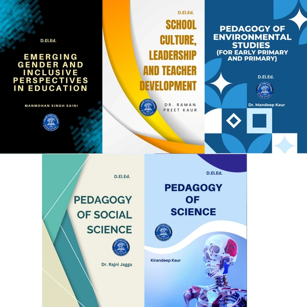 Vinod D.El.Ed. BOOKS (Complete COURSE Set) ALL SUBJECTS (Total 17 Books) English Medium ( BEST-SELLER ) Vinod Publications - Dr. Bharti Singh Latawa, Dr. Bhupinder Kaur, Manmohan Singh Saini, Dr. Raman Preet Kaur, Dr. Mandeep Kaur, Dr. Rajni Jagga, Kirandeep Kaur, Dr. Amandeep, Dr. Shruti Mehta, Dr. Sanjay Rana, Dr. Archana Joshi, Navneet Kaur, Paramjit Kaur, Dr. Tajinder Kour, Ms. Rajni Koul, Dr. Majeet Kaur Gill, Deepika Mehta, Dr. Saroj Rani, Dr. Usha Tickoo, Dr. Ashwin Singh, Dr. Kawalbir Kaur Mahal, Pr