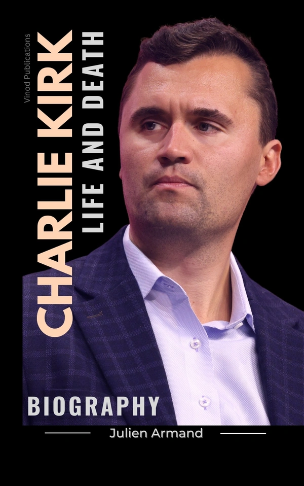 CHARLIE KIRK Book - A Biography "Life and Death"
