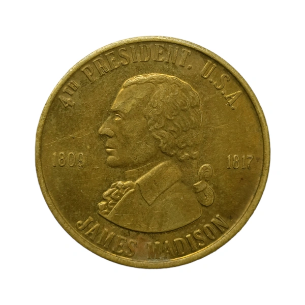 James Madison - US - Portrait Medal Token
