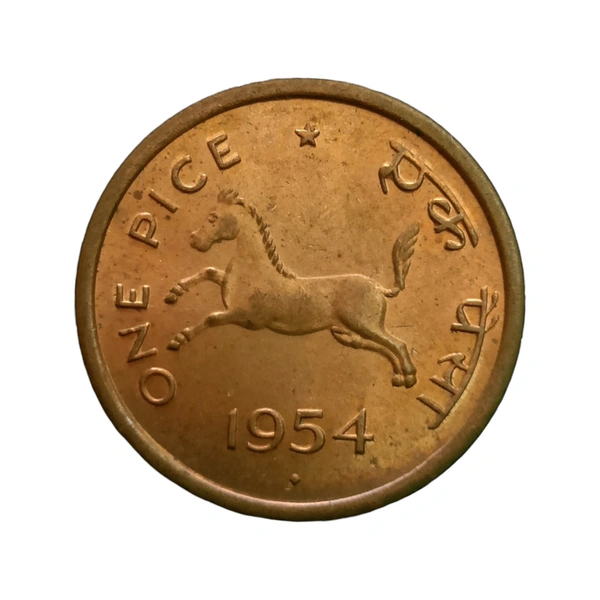 1 Pice UNC coin (Government of India)
