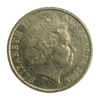 2008 Australia 10 Cents Coin
