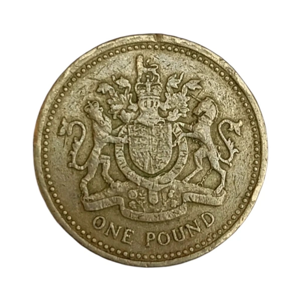 1993 U. K. 1 Pound Coin