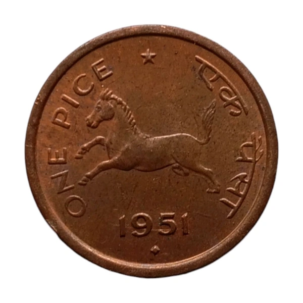 1 Pice UNC coin (Government of India)