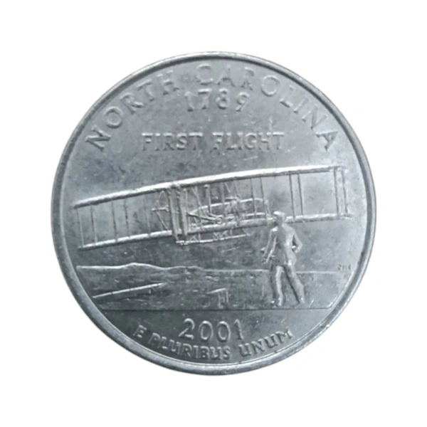 2001 - USA - Quarter Dollar (North Carolina)