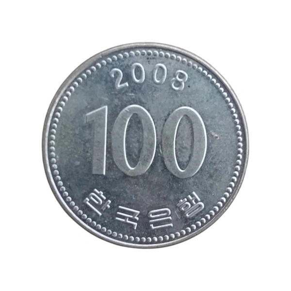 2000 South Korea 100 Won Coin