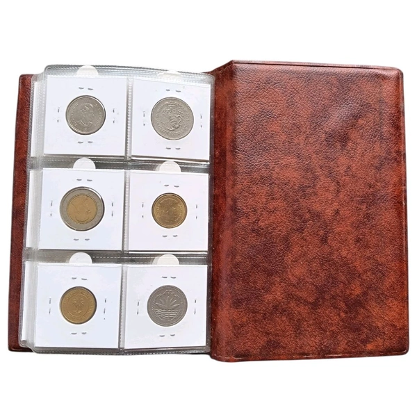 60 Different World Coins with Album