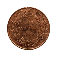 1835 Quarter Anna Coin - XF
