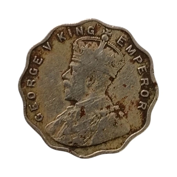 1 Anna Coin - George 5th King - 1918