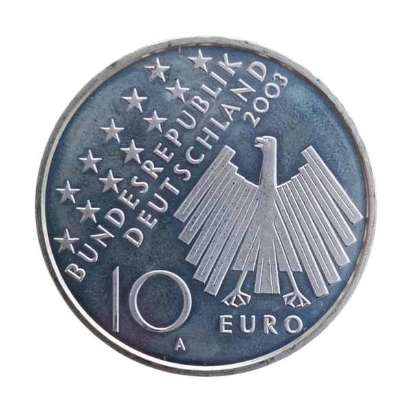 2003 Germany 10 Euros Silver PROOF Coin - RARE 