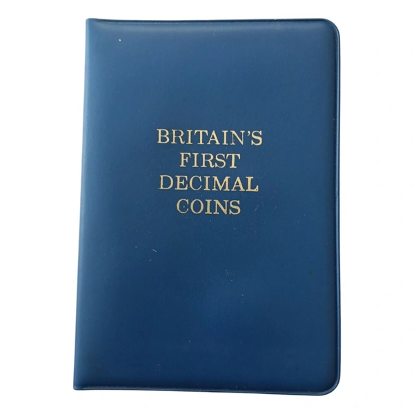 Britain's First Decimal Coins Set of 5 UNC coins (1968 & 1971)