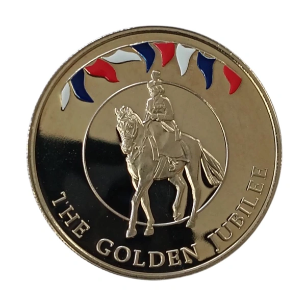 2002 Falkland Islands (Non-circulating) UNC Coin - 50 Pence 