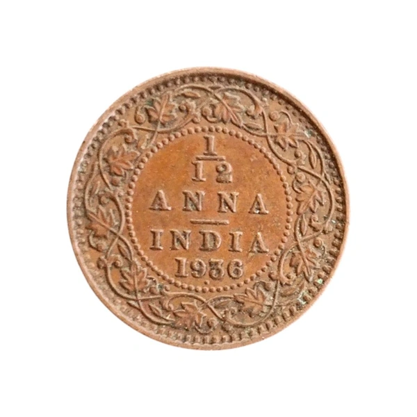 1936 1/12 Anna Coin - George 5th King 