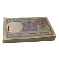 1985 1 Rupee Bundle of 100 Serial Notes - S. Venkitaramanan