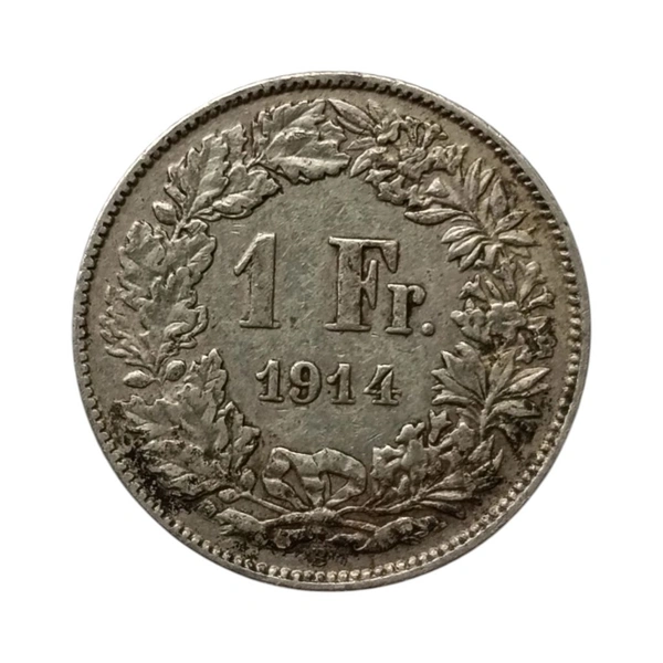 Switzerland 1 Franc - Silver Coin