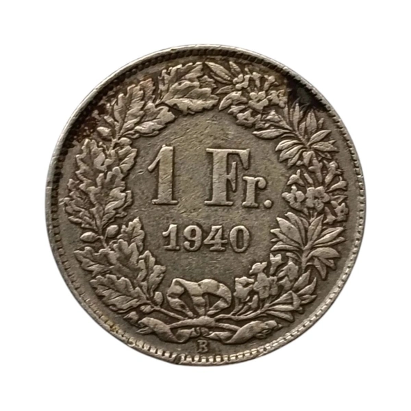 Switzerland 1 Franc - Silver Coin