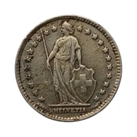 Switzerland 1 Franc - Silver Coin - 1940