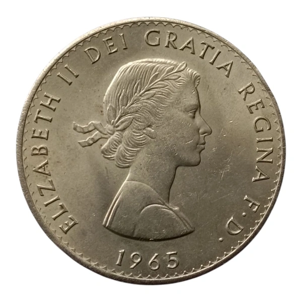 1965 UK 1 Crown Coin