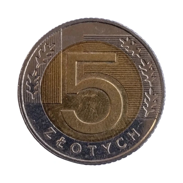 2022 Poland 5 Zlotys Coin