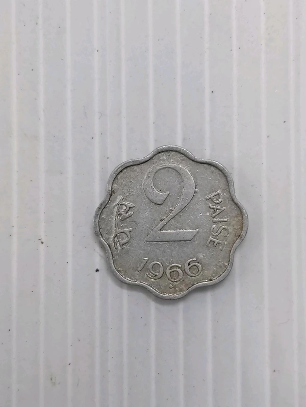 1966 2 Paise Coin