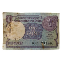 1990 1 Rupee Serial Bundle of 100 Notes - Bimal Jalan